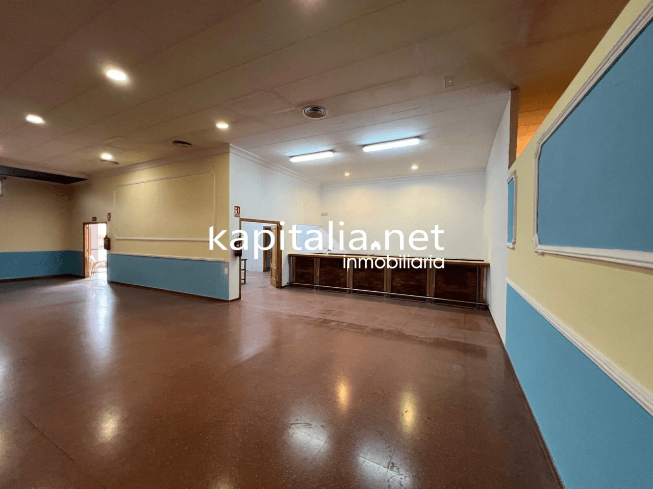 SALON DE EVENTOS EN ALQUILER O VENTA EN GENOVES A 5 MINUTOS DE XATIVA