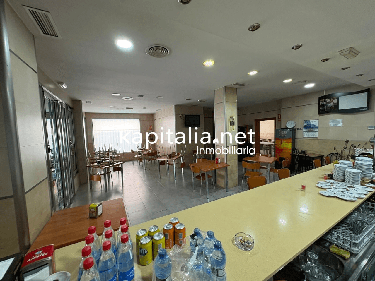 SE TRASPASA BAR- RESTAURANTE TOTALMENTE EQUIPADO LISTO PARA EMPEZAR HOY MISMO EN LA ENTRADA DE XATIVA
