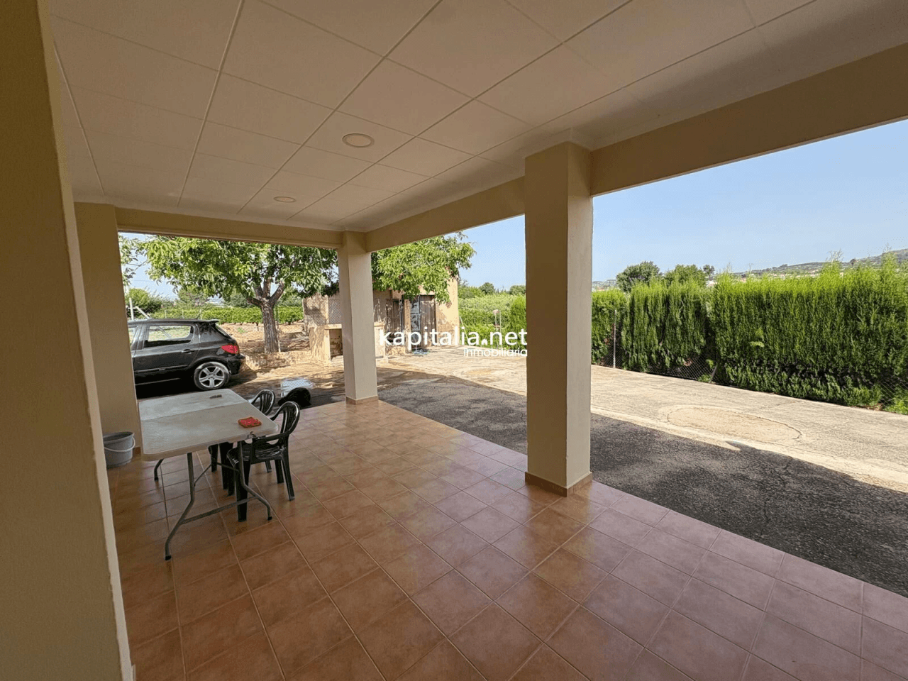 BONITO CHALET CON PISCINA, AGUA Y LUZ TOTALMENTE EQUIPADO A LA VENTA EN XATIVA