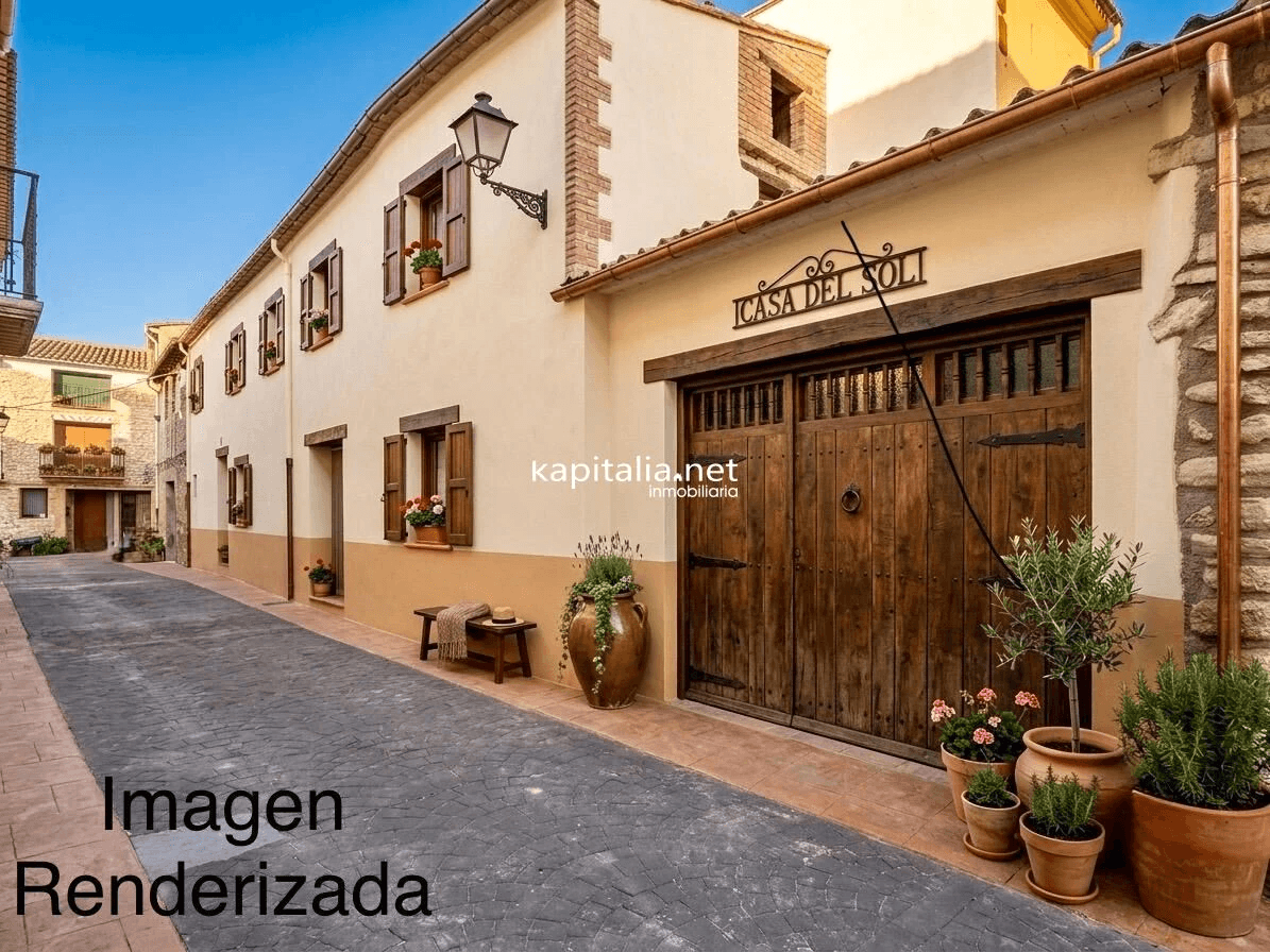 Casa de pueblo en Benialfaquí (Planes) con infinitas posibilidades