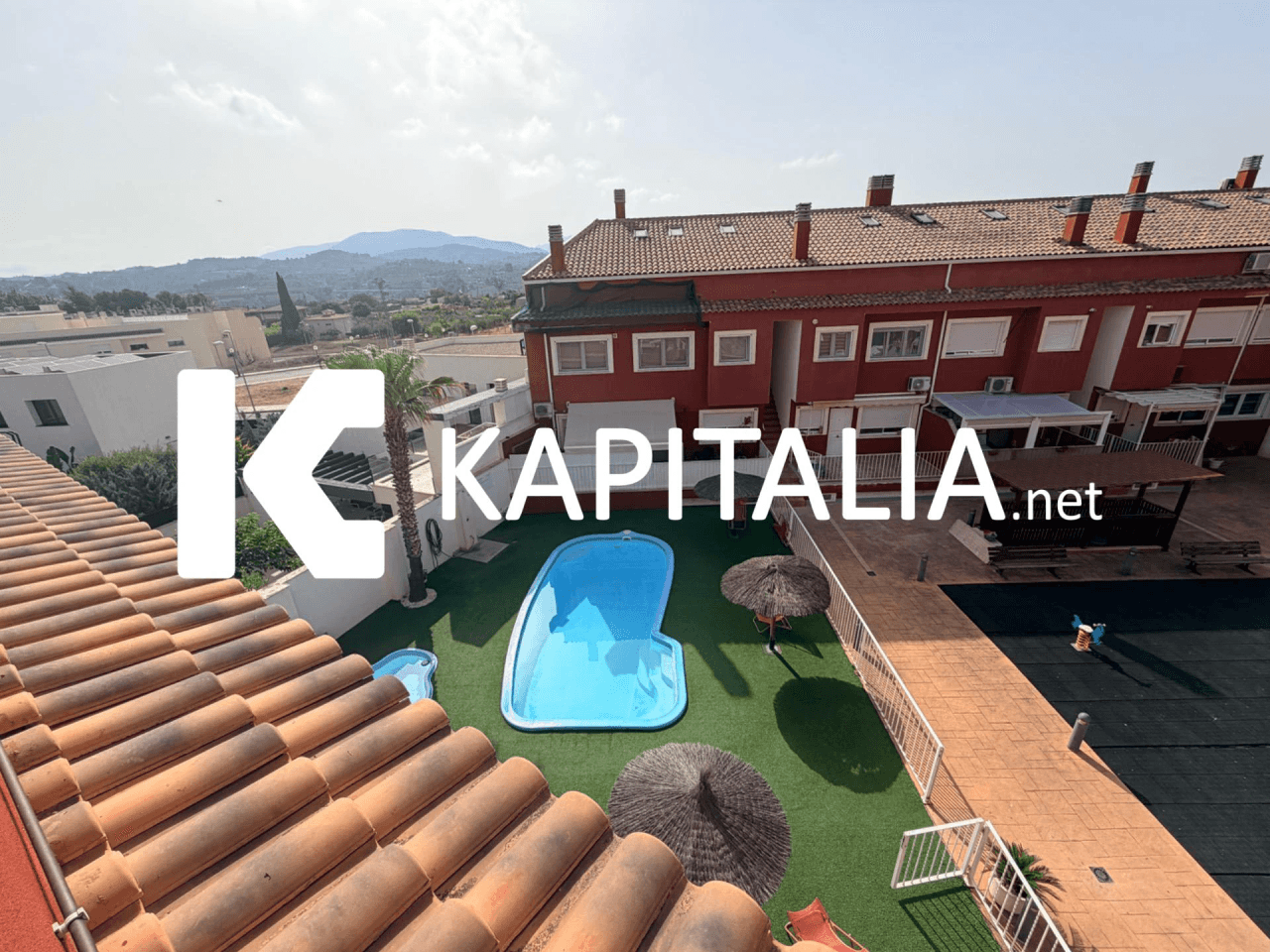 Ático dúplex con piscina en Cocentaina
