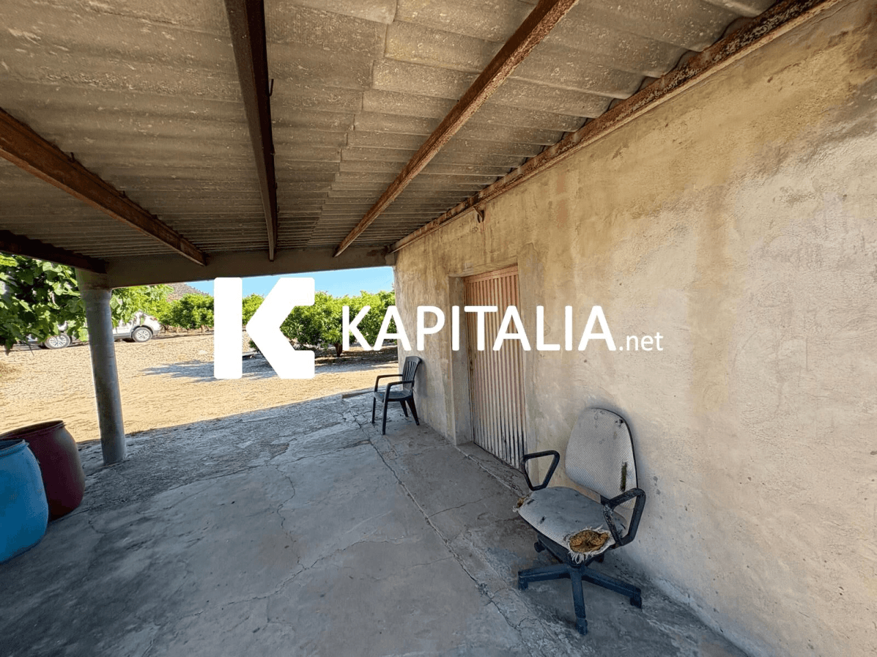 FINCA DE NARANJOS CON CASETA DE CAMPO A LA VENTA EN XATIVA