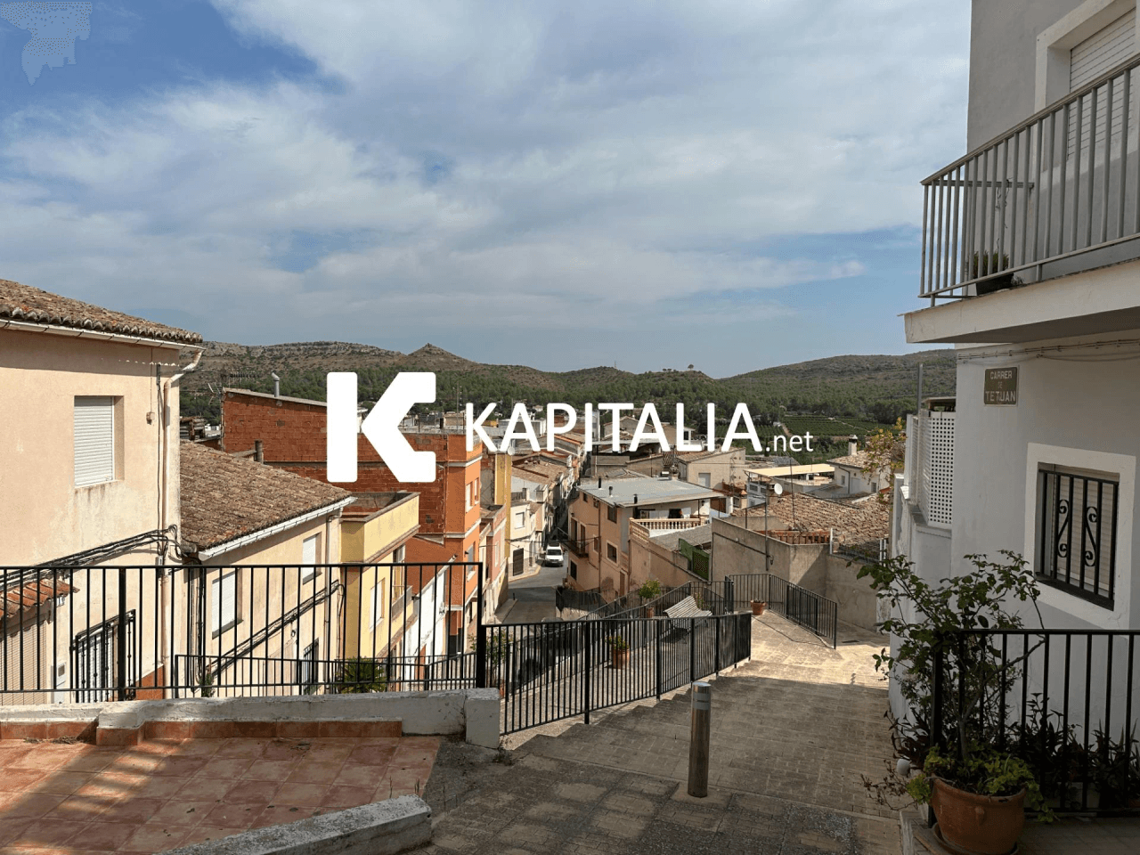 CASA en VENTA en Barxeta con terraza, chimenea y preciosas vistas