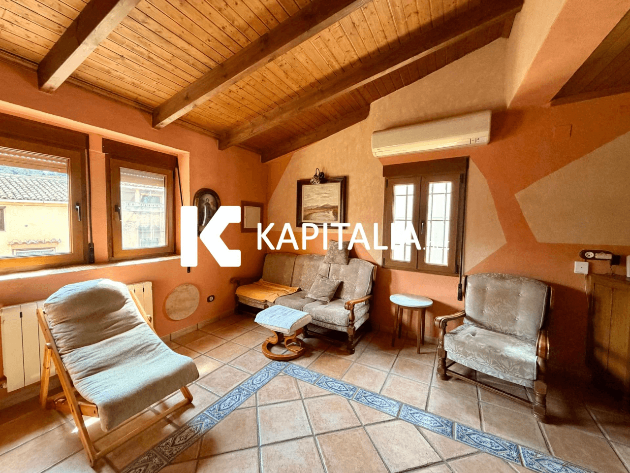 Casa de piedra Premium en Alcalá de la Jovada: Un oasis con piscina privada y vistas al valle