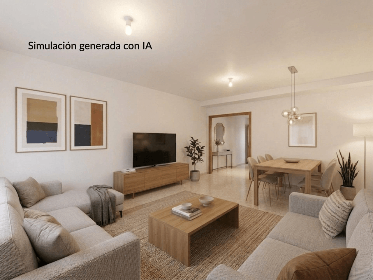 Amplio y luminoso piso en VENTA en La Bola, Xàtiva, con garaje y trastero