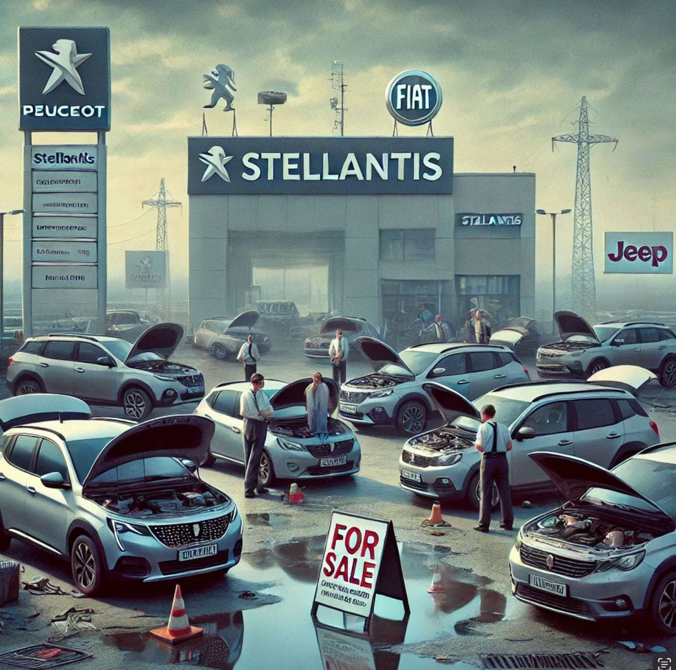 La Debacle de Stellantis: Un Coloso Automotriz en la Cuerda Floja