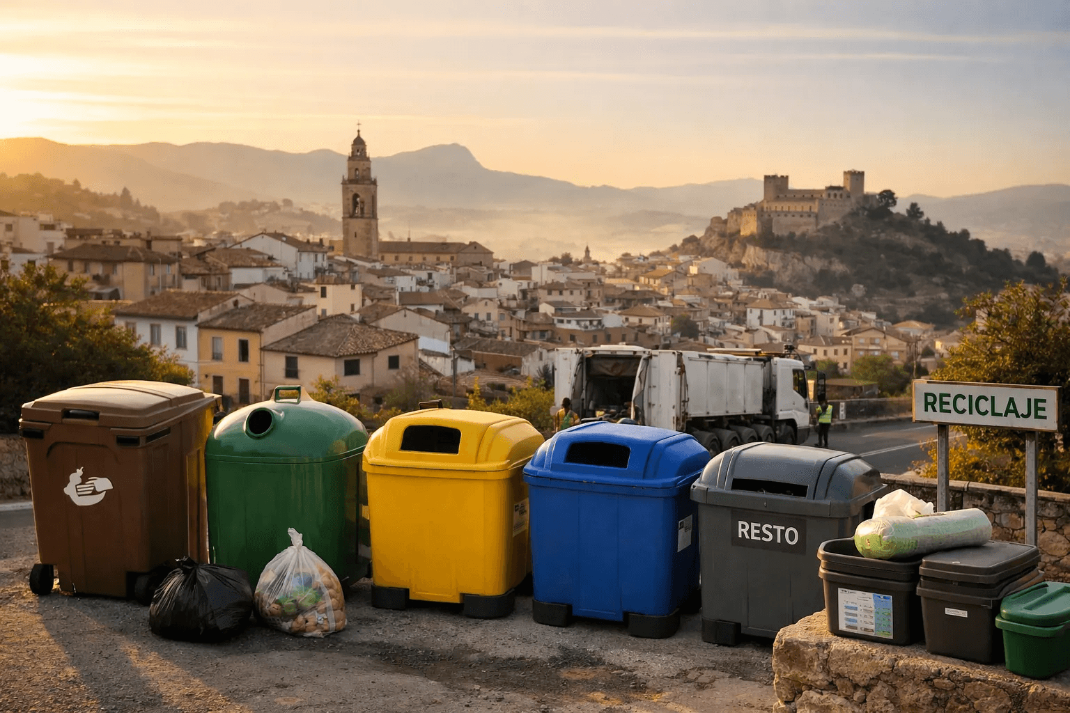 Ce qui se passe avec les déchets à Ontinyent : guide complet sur l'augmentation de la taxe et le nouveau système