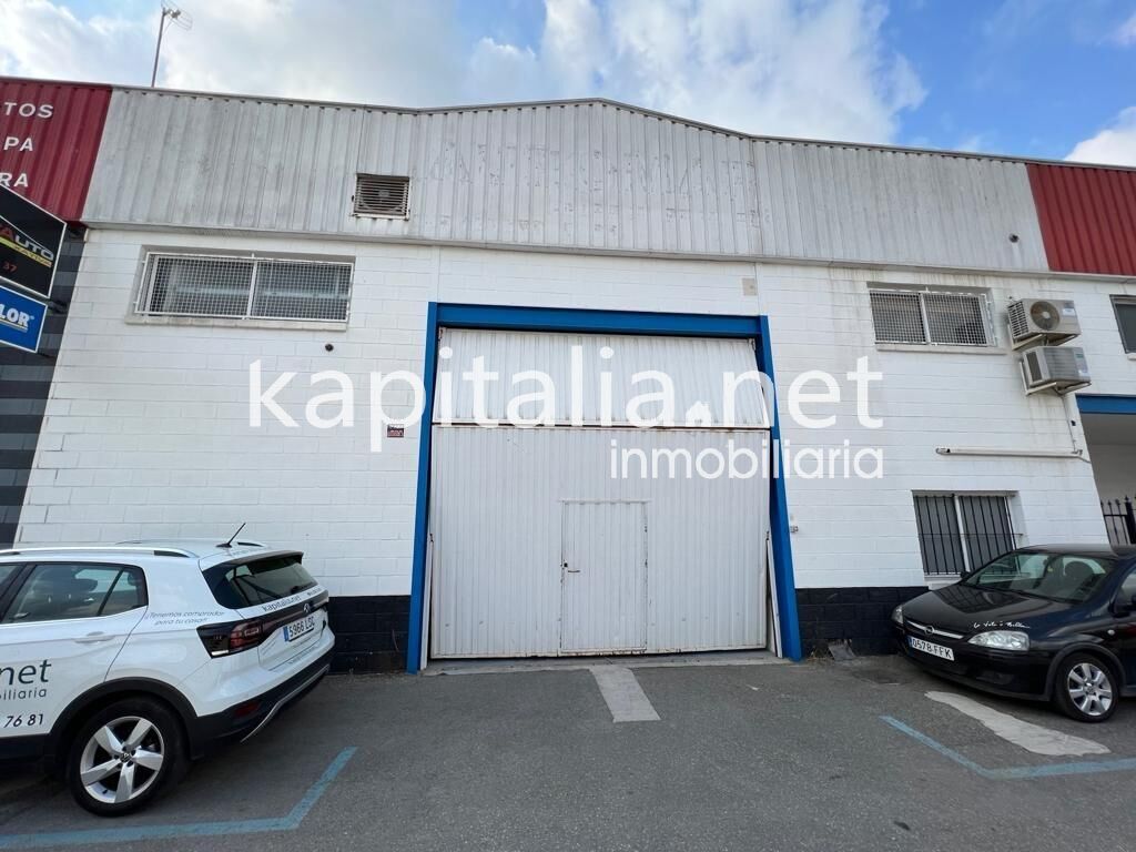 NAVE INDUSTRIAL A LA VENTA EN XATIVA