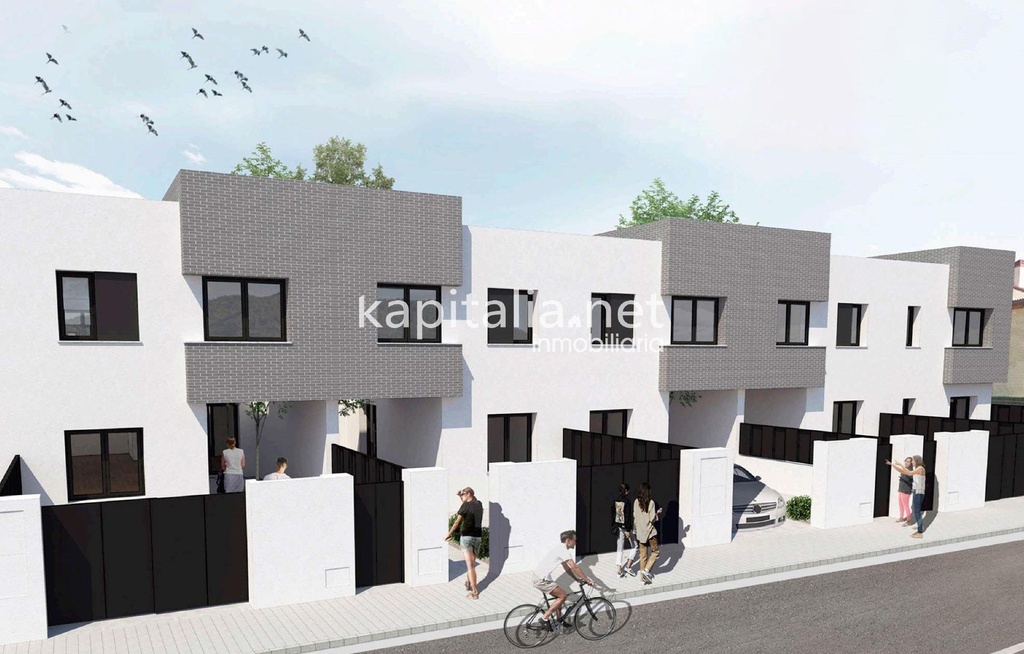 Neue Stadthäuser zum Verkauf in Xativa